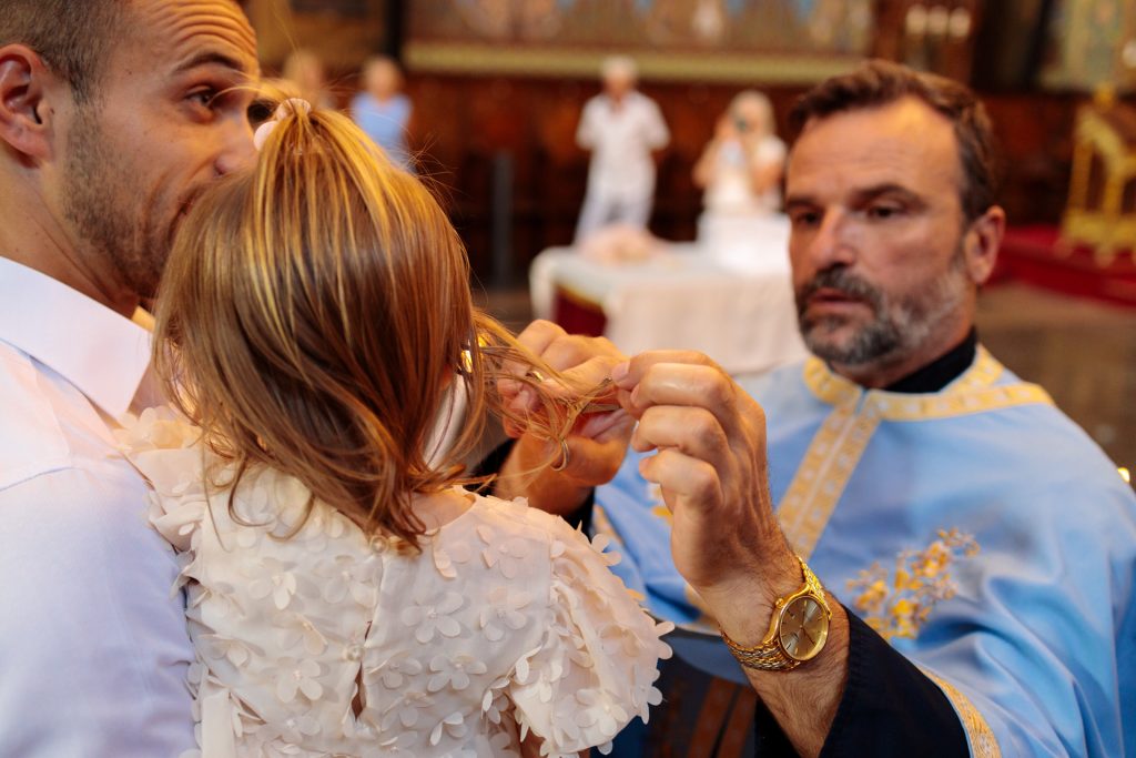 заснемане на кръщене София