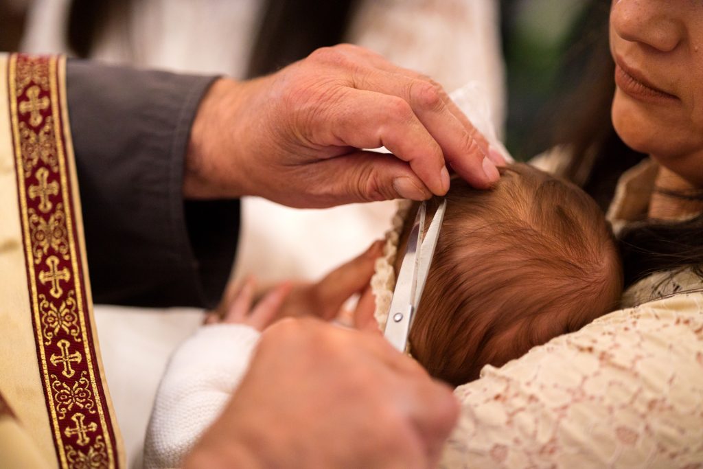 заснемане на кръщене София